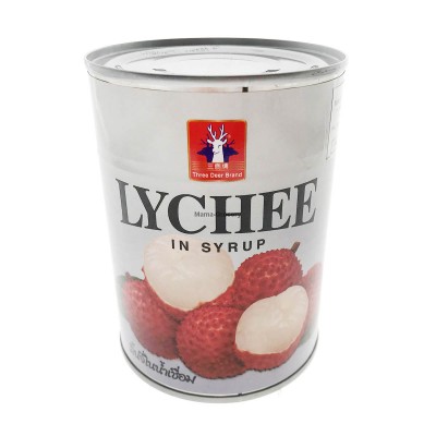 Three Deer Lychee in Syrup 565g